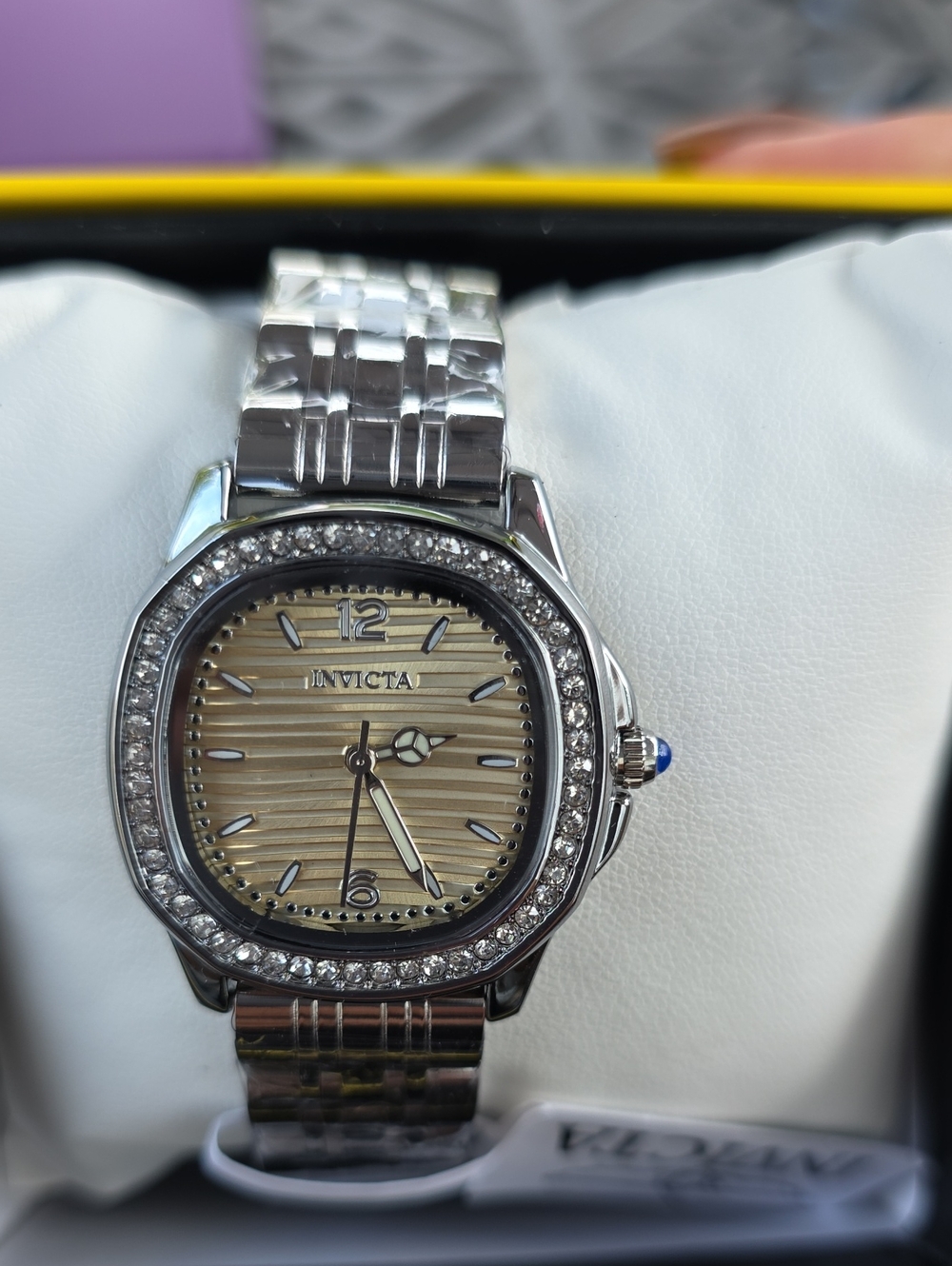 753.  Invicta Wildflower Ember Women's Watch - 31mm. Steel (69390) - Picture 4 of 7